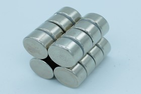 Магніт неодимовий. Диск 20x9,5 мм