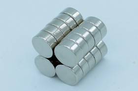 Магніт неодимовий. Диск 12x5 мм