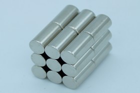 Магніт неодимовий. Диск 5x10 мм