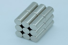 Магніт неодимовий. Диск 3x4.7 мм