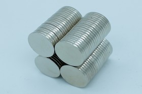 Магніт неодимовий. Диск 20x1,5 мм N35