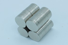 Магніт неодимовий. Диск 15x0.8 мм