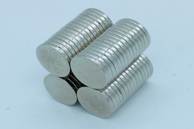Магніт неодимовий. Диск 15x1,6 мм