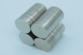 Магніт неодимовий. Диск 20x1,9 мм