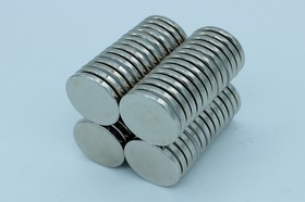 Магніт неодимовий. Диск 25x3 мм