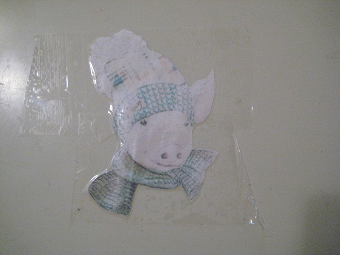 приклеюємо скотч